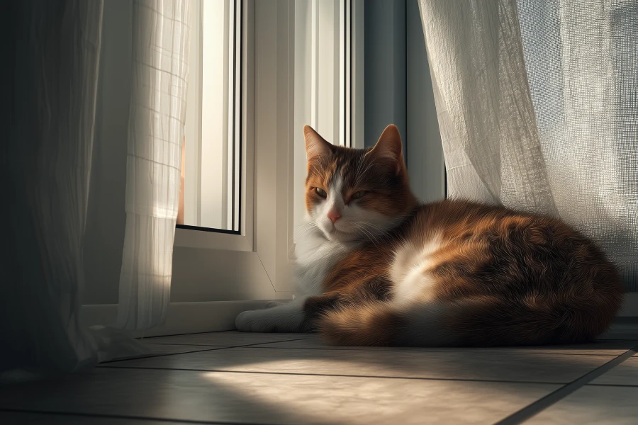 Calm Cat Bedtime Routine