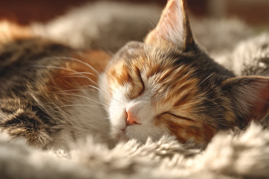 Calm Cat Bedtime Routine